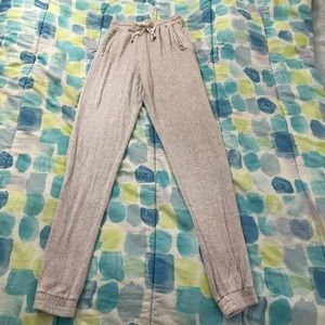 Brandy Melville heather grey sweatpants